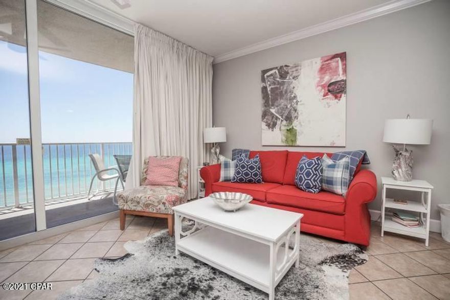 CURRENTLY UNDER CONTRACT, SELLER ACCEPTING BACKUP OFFERS **LOW-FLOOR ALERT - TURNKEY** This 1BR/2BA+BUNKS at Tidewater features quality furniture and is offered ready to rent. With tile throughout the main  living area, kitchen and bathrooms, this beautiful condo is easy to maintain. Enjoy stunning views of the beach AND Gulf of Mexico from this prime floor. Units are going fast...be sure and make it a point to see this one before it goes away.