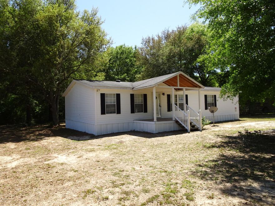 601 Cat Island Road- 3 bedroom 2 bath close to Juniper Lake. Rocking chair front porch and fenced in yard. In the country but just minutes to Bass fishing, minutes to walmart and close to town. Recently updated and in move in condition. There are several financing options available on this home including, VA, Fha and possible seller financing. All financial and credit situations are considered. Contact an agent for complete details.