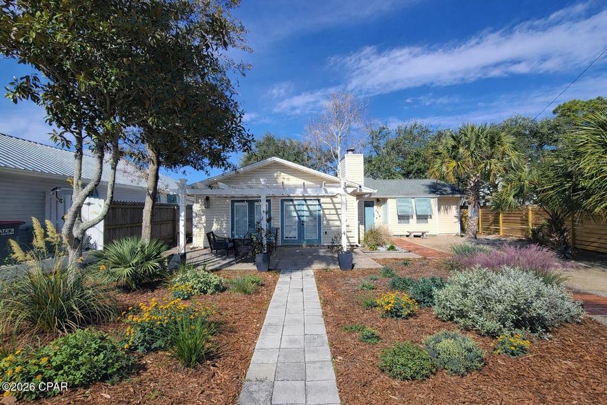 Proven Rental History! No HOA! RV or Boat trailer parking! Single story Beach House is located South of Grand Lagoon, close to the beach and boat ramps! The interior is in great condition, more photos coming soon, don't hesitate to schedule a showing today, this is a good one! Walk to the beach from this 4BR/3BA with a game-room, updated kitchen, lighting and more, lounge and BBQ outside in your privacy fenced back yard, relax in your front yard under the pergola and park your boat or RV in your large driveway. Looking for an investment property and to capture that bonus depreciation this year? Been dreaming of buying a home in Panama City Beach? Ready for stress free living/investing and want room to park your toys without paying a fortune? This is it! Now is your chance to buy a piece of paradise!