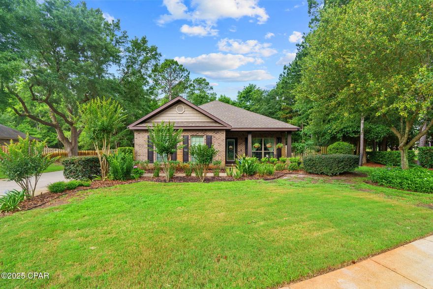 Welcome to 22 Camellia Court-a beautifully maintained 3-bedroom, 2-bathroom home in the highly sought-after Gardens neighborhood of Hammock Bay. Nestled against a serene conservation area with no rear neighbors, this charming residence offers privacy, tranquility, and a true connection to nature. Step inside to discover an inviting open-concept layout designed for both comfort and functionality. The spacious living area features a cozy gas fireplace, while the modern kitchen boasts stainless steel appliances, a classic white subway tile backsplash, and ample space for culinary creativity. The dining room provides a warm and welcoming setting for gatherings, or it can easily be transitioned into a flexible office space to suit your lifestyle. The primary suite is a private....

Welcome to 22 Camellia Court-a beautifully maintained 3-bedroom, 2-bathroom home in the highly sought-after Gardens neighborhood of Hammock Bay. Nestled against a serene conservation area with no rear neighbors, this charming residence offers privacy, tranquility, and a true connection to nature.

Step inside to discover an inviting open-concept layout designed for both comfort and functionality. The spacious living area features a cozy gas fireplace, while the modern kitchen boasts stainless steel appliances, a classic white subway tile backsplash, and ample space for culinary creativity. The dining room provides a warm and welcoming setting for gatherings, or it can easily be transitioned into a flexible office space to suit your lifestyle.

The primary suite is a private retreat, complete with tray ceilings, a large walk-in closet, and a spa-like en-suite bath featuring a double vanity and a walk-in shower. Additional highlights include custom cabinetry in the laundry room, with the washer and dryer conveying with the sale.

Step outside to your personal backyard oasis an idyllic space for relaxation and outdoor living. The covered patio overlooks a beautifully landscaped yard with thriving fruit trees, including banana and avocado, a flourishing herb garden, and a charming small pond perfect for unwinding.

As a resident of Hammock Bay, you'll enjoy world-class amenities, including resort-style pools, a state-of-the-art fitness center, scenic walking trails, pickleball and tennis courts, a dog park, and more. Plus, you're just minutes from the new Props Brewery and General Store, as well as the breathtaking beaches of 30A and Destin.

This exceptional home offers the perfect blend of comfort, convenience, and natural beauty. Both the American Home Shield warranty and Terminix pest control services are fully transferable to the new owner! Schedule your showing today before it's gone!