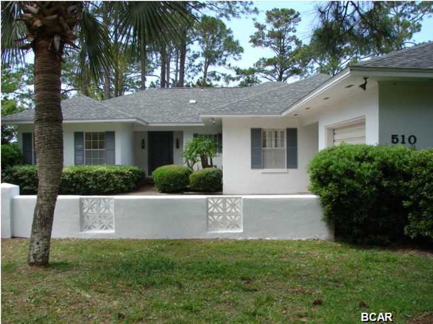 Well maintained WATERFRONT home located on Bunkers Cove! Close to schools, shopping, dining, and just a short drive to Tyndall AFB. This home is over 3,000 square feet, 1 car garage, large laundry room, formal dining, den, 3 fireplaces, a large open kitchen, and LOTS OF STORAGE. The backyard is large and open and has a patio, perfect for enjoying the warm Florida summers.