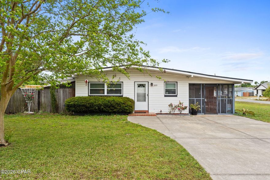 Coastal retreat meets affordability in this remodeled, tastefully updated home located in highly desirable Pretty Bayou on a corner lot. This move-in-ready property features quality upgrades throughout, including a new roof, stylish cabinetry, stainless steel appliances, quartz countertops, and updated windows. Major system improvements--electrical, plumbing, drywall, air ducts, and insulation--provide added peace of mind.

No HOA and low taxes offer flexibility and long-term value. Documented rental income from 2022-2024 adds to the property's appeal, making it a strong option for both investors and primary residence buyers.

Conveniently located near the beach, Hathaway Bridge, Naval Base, Gulf Coast State College, and FSU Panama City, with public boat access just minutes away--perfect for enjoying the coastal lifestyle.