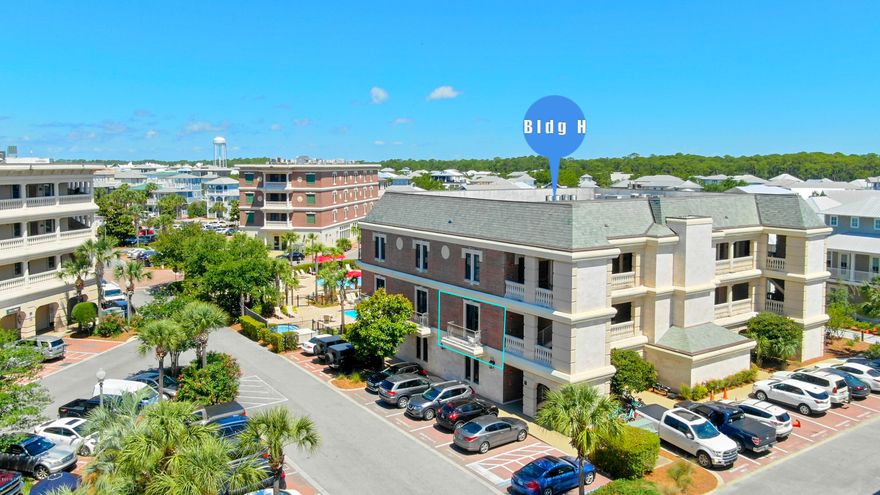 Awesome and one of a kind, fully renovated and furnished adorable studio in the heart of Inlet Beach! This unit boasts new cabinets, tile back splash, granite counter-tops, built in flat-top stove, tile flooring, crown molding, and stainless steel appliances. Cutest fully functional kitchen you ever seen! Community has 2 pools, shopping, bike rentals, restaurants, & more!

Take a short walk or enjoy the seasonal shuttle service to see the attractions of the nearby beaches.  This studio can be your home or used for a Rental. The possibilities are endless with this unit! You'll have it all.

Shopping, restaurants, pool, stunning park, and the white sands of the gulf at your fingertips! This is living in paradise at it's best and all at an affordable price.