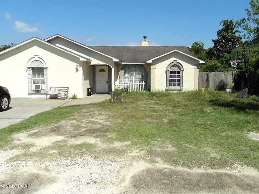 Gulf Highlands 3BR/2BA home. Close to Neighborhood park, Pier Park, Shopping, dining and Gulf of Mexico. This could be a great home with some TLC.