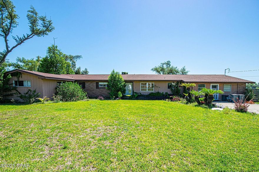 CURRENTLY UNDER CONTRACT, SELLER ACCEPTING BACKUP OFFERS.........................This large College Point waterfront home has all the potential to be your forever home.  Located on just under 3/4 of an acre, the bayou views are beautiful from every angle. The required damage from the storm has been completed but home will need a facelift.  Large floor plan including an enclosed garage that has been used as a game room/bedroom over the years.  Main living/dining/kitchen are large and functional with great views of the water.   In ground pool in the backyard with a lot of room for the kids and pets to still play.  Park your boat at the dock or just throw a rod for an afternoon bite.