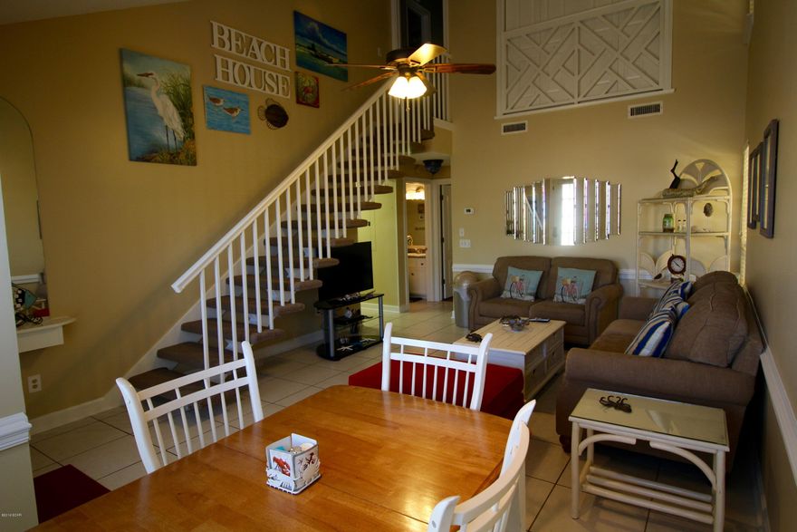 Don't miss out on this well appointed 2 full bedroom, 2 bath unit. Granite countertops, paint and Bahama shutters all added within the last year. Condo was only used by friends and family after upgrades installed. Amenities includes swimming pools, shuffle board, putt putt and only a short walk to the best natural amenity.....the BEACH!!!