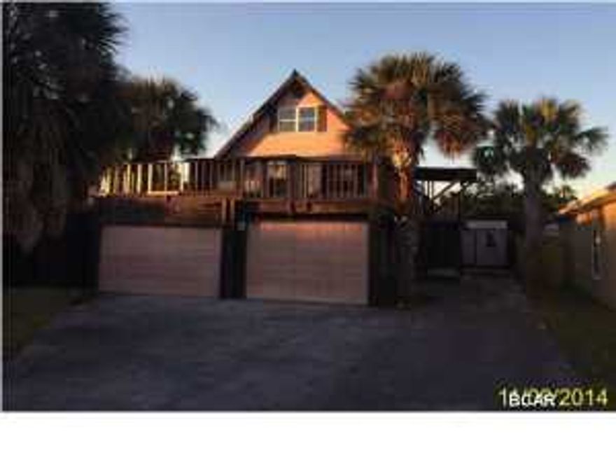 Charming and unique, this tri-level, five bedroom, three bath home is centrally located on the west-end of Panama City Beach and approximately two blocks from the Gulf of Mexico beaches. The main house is located on the second and third floors and features three bedrooms, two full baths. Buyer/Agent to verify all measurements, schools, HOA. Property being sold as is, where is. Property will not qualify for VA or FHA financing.