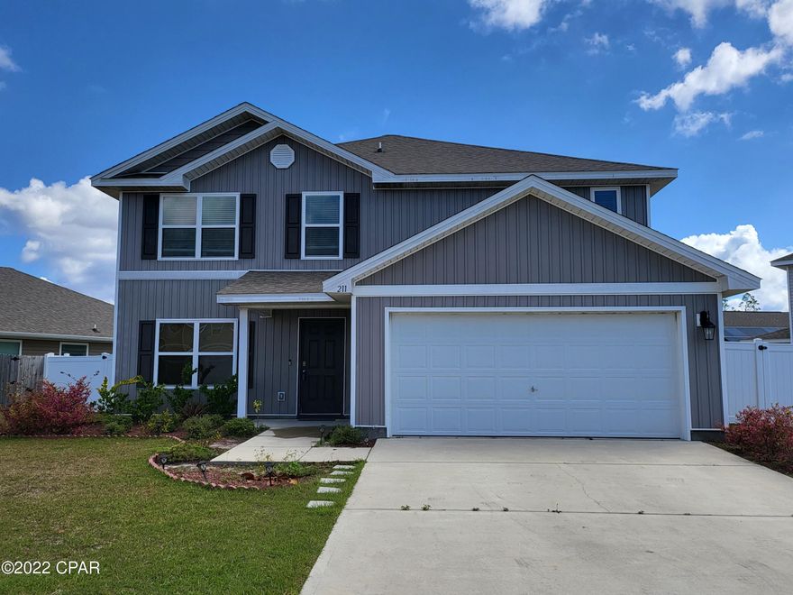 Looking for a move in ready home for a large family?  Check out this spacious 5 bedroom home in Bridge Harbor with a community pool.  It has Smart Home technology to control your lighting, thermostat, and even secure your home from a single touch panel. The downstairs includes an open living room, breakfast nook and a kitchen with a center bar & pantry. The master bedroom suite is also on the 1st floor.  The mst bath has a garden tub & separate shower with double vanities.  The entire downstairs has pretty luxury vinyl plank flooring and the whole house has been freshly painted.  There are 4 bedrooms upstairs as well as a massive 	22.9 x 18.9 family room that would be perfect for the kids playroom.  The backyard is already fenced and ready for the pets