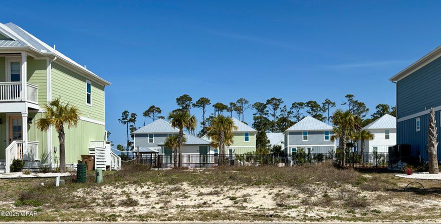 Live the dream at Villa Del Sol! This rare lot boasts stunning views of St. Joseph's Bay and is just steps from the beach. Villa Del Sol is a one-of-a-kind development offering the best of both worlds: direct access to the Gulf and Bay. This meticulously planned community provides everything you need for an idyllic Florida lifestyle, including a large community pool, pool, pool house, pickleball courts, volleyball court, lush landscaping, secure gated entry, a wide, comfortable beach boardwalk, dedicated beach access, and convenient underground utilities.