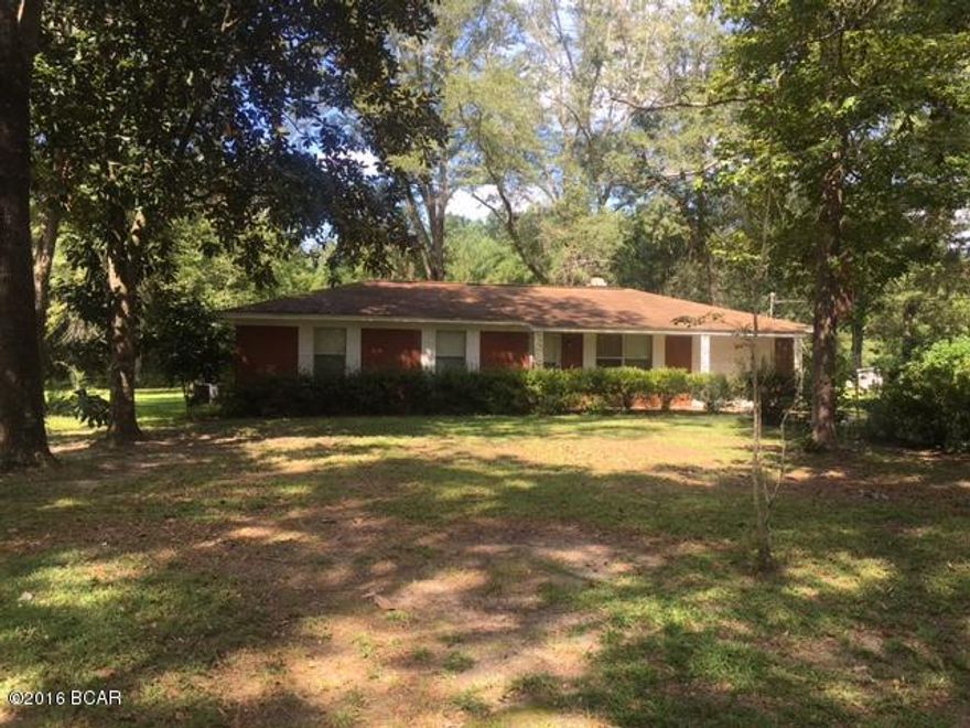 Brick home located on a nice shady lot.

Three bedrooms and one and 1 and 1/2 baths. Covered patio in back.