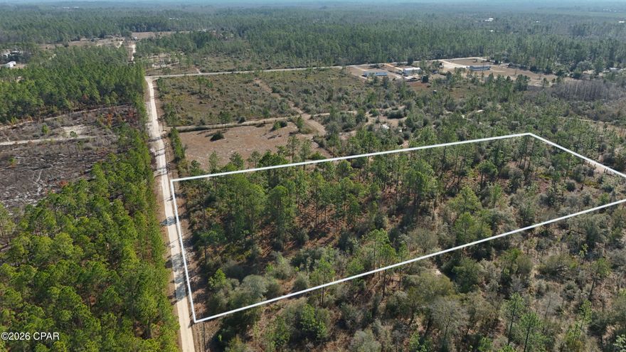 An exceptional 5-acre estate opportunity, offering flexibility for a private retreat, custom build, or strategic investment.

Located in Flood Zone X (no flood insurance typically required) and with no HOA restrictions, this property provides both freedom and long-term security.

Beautiful surroundings totally flat and dry!!

Adding to its appeal, the highly anticipated North Florida Motorplex racetrack is located less than ½ mile away -- bringing future growth, excitement, and potential value appreciation to the area.

A rare chance to secure acreage in a path of progress.