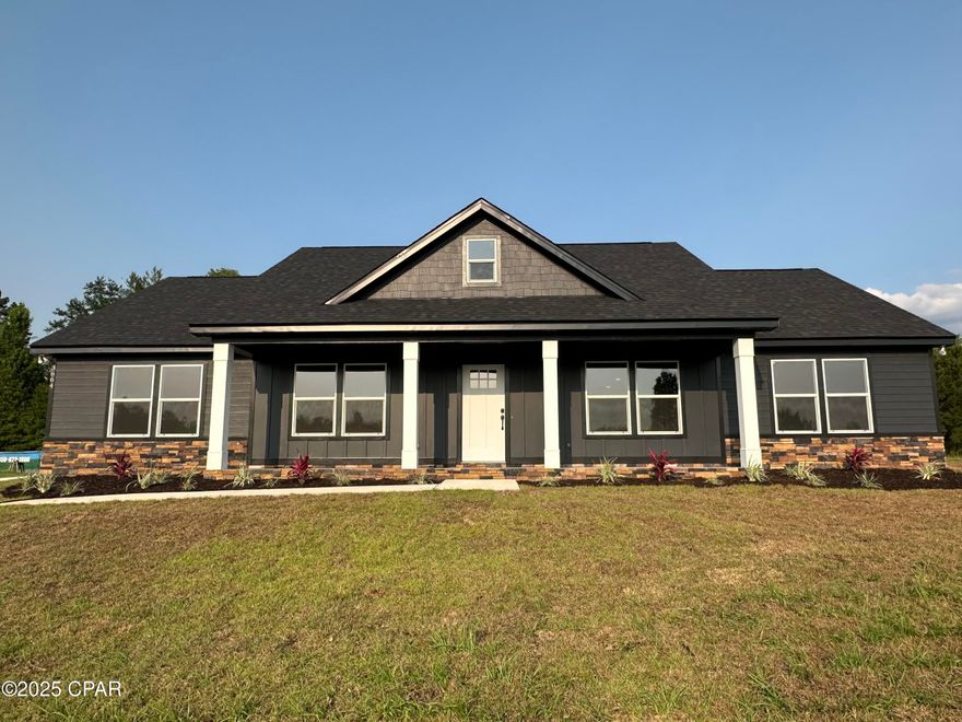 Brand New Construction. The tranquil Cypress Tree Subdivision is nestled just minutes from downtown and features a 1,920 SqFt 4 Bedroom 2 Bath Split Floor Plan home. This beautifully built home will have a spacious open concept Kitchen, Family Room and Dining area. Construction features include a 25 Year Architectural Style Shingle, Fiber Cement Siding, R 38 Insulation to keep those power bills down and a Side Entry 2 Car Garage. Finishes inside include Hard Wood Cabinets throughout with Granite Countertops, New Appliances, Extensive Molding throughout, Upgraded Vinyl Plank and an Upgraded Lighting Package. Master Bedroom includes Tray Ceiling with Up Lighting, and the Master Bath includes Double Walk-in Closets, Double Vanities, a Garden Tub and a Walk-in Shower. Completing the look, outside comes with a Full Landscaping Package and Front and Back Covered Porches just perfect to sit and watch the sunset. Example photos included are of a 1920 Model in the same neighborhood. Finishes and details may vary. Make a call today to get specific details on this property.