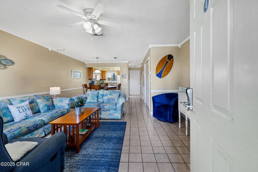 'CURRENTLY UNDER CONTRACT, SELLER WILL CONSIDER BACKUP OFFERS'
🌴 **Portside Resort** - where beachy charm meets vacation vibes! 🌊
Welcome to Unit SG4, tucked near the front of this absolutely adorable, laid-back community—just a quick stroll to the sugar-white sands and sparkling emerald waters of the Gulf! Located on Panama City Beach's scenic West End, Portside Resort is the kind of place that makes every day feel like a holiday.
Step inside this cheerful and beautifully decorated townhome and you'll instantly feel at home. Whether you're looking for a cozy second home or the perfect vacation rental, this place delivers! The main floor features a comfy living area for movie nights, an open dining space, and a kitchen that's ready for anything from morning coffee to sunset snacks. Plus, there's a handy bath with a shower and laundry area for those sandy beach towels.
Head upstairs to the spacious Primary Bedroom, complete with a private balcony—hello peaceful mornings and evening breezes! There's also a built-in vanity/sink area for added convenience. A second bedroom and full bath round out the upper level, offering plenty of room for guests or family.
Outside, enjoy a shady covered front porch, and in the back, your own private grilling area—perfect for laid-back BBQs after a day in the sun. Bonus: parking is right out front, so no lugging bags or beach gear.
But wait—it gets better! Portside Resort has some seriously awesome amenities: three pools (yep, one's heated!), a bubbly hot tub, a splash-friendly kiddie pool, three tennis courts, and even shuffleboard. Lush landscaping and tropical vibes throughout the community make it feel like a true coastal retreat.
Whether you're dreaming of toes in the sand, rental income potential, or both—Unit SG4 is your golden ticket to the beach life. 🌞 Don't miss out—call your favorite Realtor® and schedule your tour today!