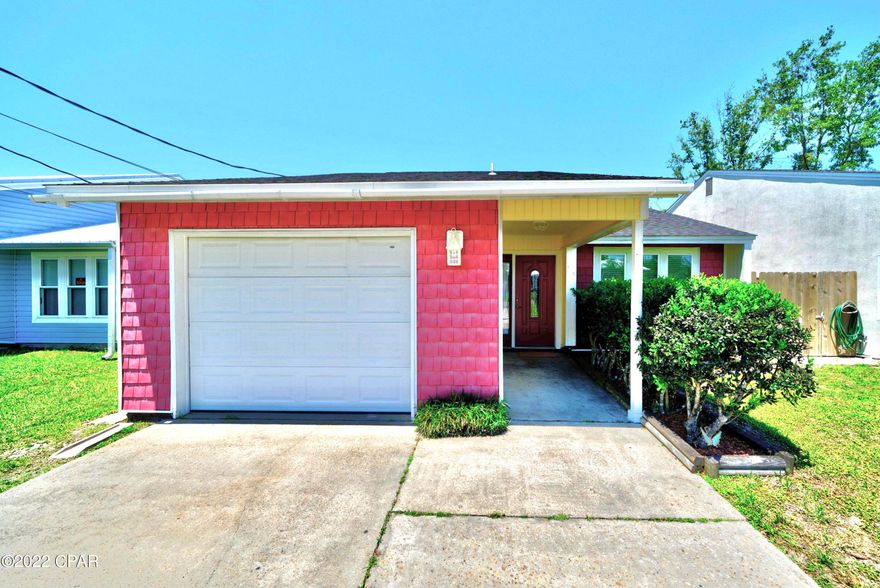 **CURRENTLY UNDER CONTRACT, SELLER ACCEPTING BACKUP OFFERS** AFFORDABLE, MOVE IN READY HOME... NOW AVAILABLE!!! Whether you are looking for a space to live in or to invest in, this beautifully loved home will suit you well. Some of the upgrades include but are not limited to new flooring, a new water heater, a newer roof, newer windows, and newer lighting throughout. Being less than 10 minutes from Tyndall AFB and a public boat ramp, this 2/2 home would make a fantastic rental with minimal upkeep! Give your favorite Realtor a call and COME SEE YOUR NEW HOME!