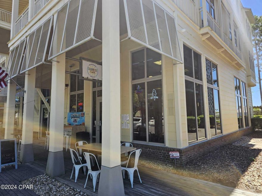 Amazing business opportunity at Windmark Beach ! Welcome Investors and Entrepreneurs  to the ready to start and operate your own business at Village by the Beach . This Sunrise  Cafe has been totally renovated, fully euqipped , and its currently  active business at busy Windmark Village by the Beach. The Sunrise cafe is a
 blend of contemporary aesthetics and amazing culinary experience, making it an ideal investment opportunity.  The  interior features modern decor and an inviting ambiance. Floor-to-ceiling windows showcase scenic views of the Windmark Village by the Beach.
The establishment includes both indoor and outdoor seating options, offering versatility for various occasions.  Sunrise Cafe is not just a cafe; it is a versatile venue suitable for hosting special events, private functions, and corporate gatherings. The establishment's layout and amenities are conducive to creating tailored experiences for clientele seeking an exclusive and memorable setting. This listing provides a rare opportunity to acquire a thriving business with a proven track record. Financial details and growth projections are available for qualified buyers upon request.
 Serious investors are invited to schedule a private viewing to explore the potential of Sunrise cafe at Windmark Beach.
This is a unique opportunity to acquire a premium established business in an exellent  location. Contact us today to secure your appointment towards culinary and entrepreneurial success.
For sale business only, 
Current lease will be easy to transfer to new business owner. Current lease $2,077/mo , including water service. No HOA fees.
To schedule showing call listing  agent .
The showings must be schedule with 24 hr,
 Pre-qualify Buyers only.
