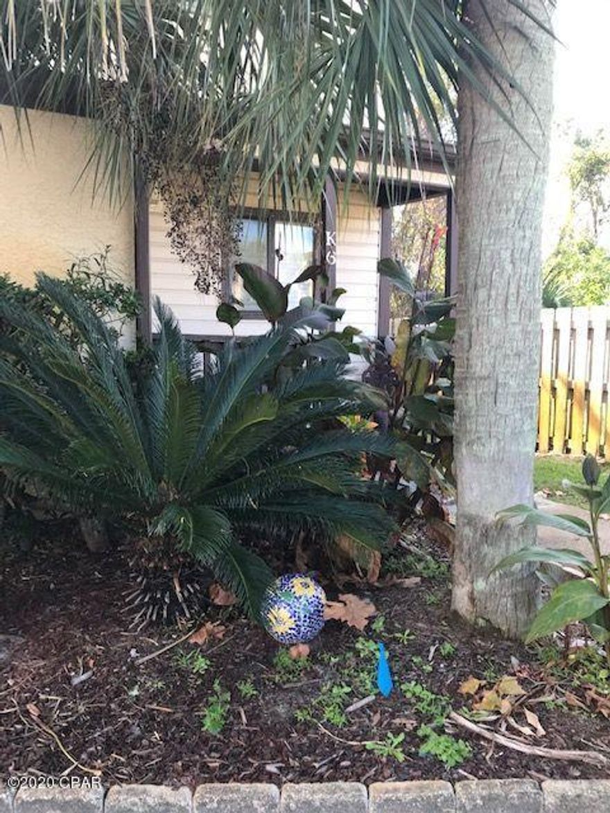 Right across the street from the sugar sand beach access 71, live here or use for investment property. Golf cart community. Condo is a popular end unit with no neighbors in the back which is a protected conservation area. Very private location yet very close to the back pool which is heated in the winter. We have 2 waterfall pools at the front and a hot tub. Enjoy your cocktails as you take in the beautiful sunset sky. Park your car at your front door no elevators. Fully furnished clean condo, just bring your clothes. HVAC is 4 yrs old. Balcony is out the master facing south, enjoy the beautiful sky from your deck. Home comes with an owners shed at the back patio with a coded door lock. Buyer to verify room dimensions. Investment projections $25,000 Memorial Day to Labor Day, Jan-Mar.