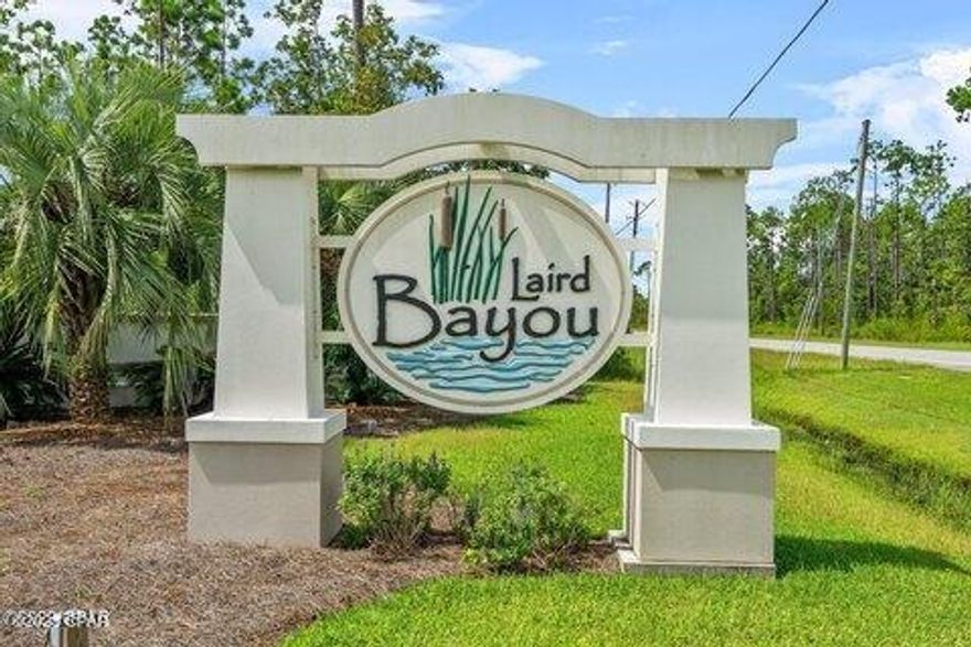 Laird Bayou is a beautiful, private exclusive gated community on East Bay.   Lot 48 is at the end of the cul-de-sac at 909 Anchor Court. This location gives the home owner extra privacy.  This cleared lot has 288' of navigable deep water frontage and boast a square footage of .87 acres.  With lot 48 you could  have your boat in your back yard!  Laird Bayou has an array of amenities:  Private community boat ramp with fishing pier and cleaning table.  A community aesthetically fenced (and locked)  boat and RV storage.  A community  pool with a  bath house.