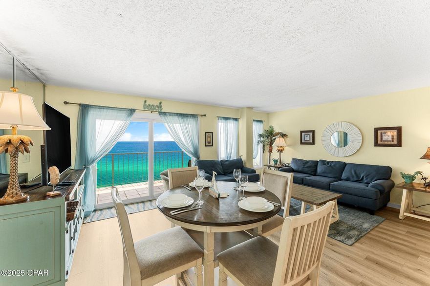 Snowbird Special!!! (available Nov through Mar 15) at $2,400 per month with a $1,200 deposit, all utilities included. Enjoy a spacious 3-bed/3-bath Gulf-front condo with breathtaking views and full resort amenities including pools, hot tubs, fitness room, and direct beach access. Perfect for winter stays — unpack and relax while FunQuest takes care of everything. Please note that the property is currently undergoing construction/renovation, so occasional daytime noise and limited access to certain common areas may occur (please verify balocny access). A signed month-to-month rental agreement will be required.