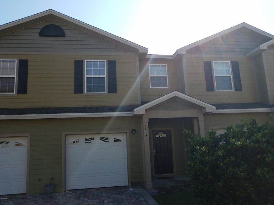 For rent. Centrally located near the Navy Base and the Hathaway Bridge. 2 BR/2.5 BA with two master bedrooms and en suite bathrooms. The kitchen is open to the living area and features granite counters, plenty of cabinet space and all appliances convey. The living room has great natural lighting and has gorgeous wood-look floors. Attached is an outdoor deck great for entertaining. Quail Hollow is truly a unique community with a beautiful pool with lounge chairs and an exercise facility. This is truly a must see! Call us today to schedule an appointment! **Pets negotiable with $250 non-refundable pet fee.