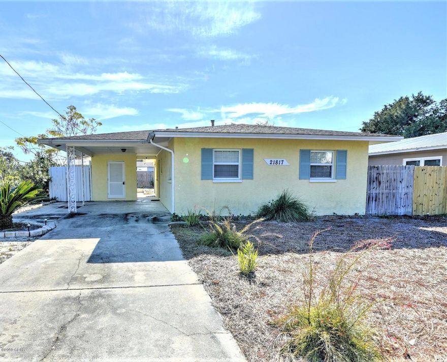 CURRENTLY UNDER CONTRACT, SELLER ACCEPTING BACKUP OFFERS --THE PERFECT BEACH COTTAGE AWAITS YOU. THIS LOW MAINTENENCE, BLOCK BUILT, CUTE BEACH COTTAGE WILL MAKE A GREAT HOME, SECOND HOME, OR VACATION RENTAL. LOCATED AT THE PRESTIGIOUS WEST END OF  PANAMA CITY BEACH. IN A GOLF CART, WALK-TO-THE-BEACH COMMUNITY WITH QUICK ACCESS to 30-A AND PIER PARK. THIS PROPERTY FEATURES A CARPORT, GOOD SIZE YARD, GREAT BEACH VIBES ARE WAITING FOR YOU. THIS PROPERTY IS PRICED TO SELL QUICKLY LISTED AT $259,000   - PRO PICTURES COMING SOON.  SELLER IS A LIC REAL ESTATE AGENT.