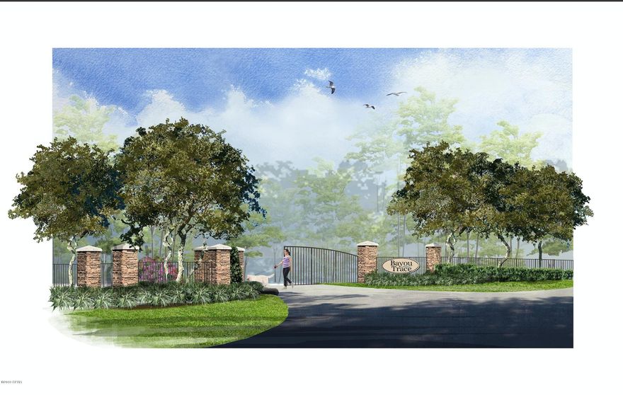 Brand New Waterfront luxury in the heart of Bay County ~ Bayou Trace! Now is your chance to get in on the ground floor of this exquisite gated community. Located on the beautiful Robinson Bayou, this exclusive development will include only nine residences. New owners will get to choose from spacious lot sizes ranging from .37 to .75 acres, each overlooking a gorgeous Robinson Bayou. Private marina with 5' finger piers and 12'- 30' dock bays. Homes will have spacious 8' decks at the marina – ideal for enjoying cool breezes, scenic views, and captivating sunsets. Fish off the dock, take a dip in the water, dock your boat and entertain in style. What are you waiting for? Your private paradise retreat awaits!