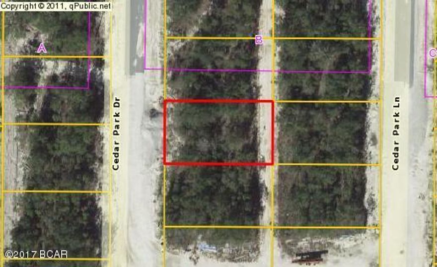 Builder lot for new construction-Lot is CEDAR PARK PH II LOT 41 BLK B