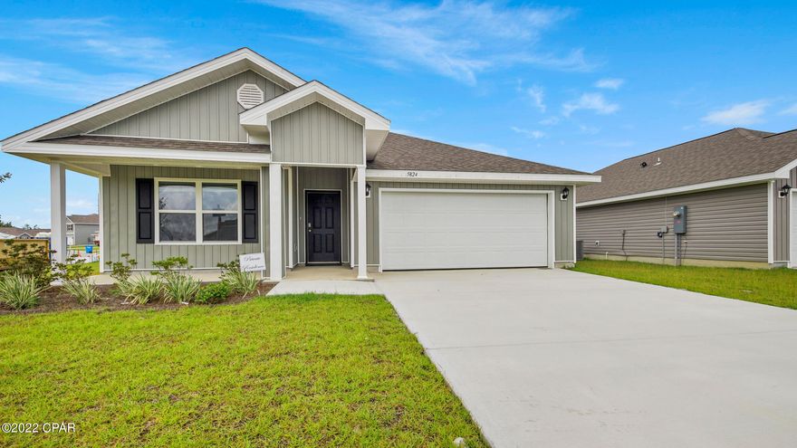 Conveniently located near shopping, dining, and Tyndall Air Force Base.  Pet friendly and Brand New never lived in. The Cali floorplan has 4 bedrooms with 1 that can be used as a den or office, 2 bath 1,767sqft home with a 2 car garage. SMART HOME! Large kitchen island and plenty of cabinet and pantry space. Stove, microwave, dishwasher, refrigerator, washer and dryer included.