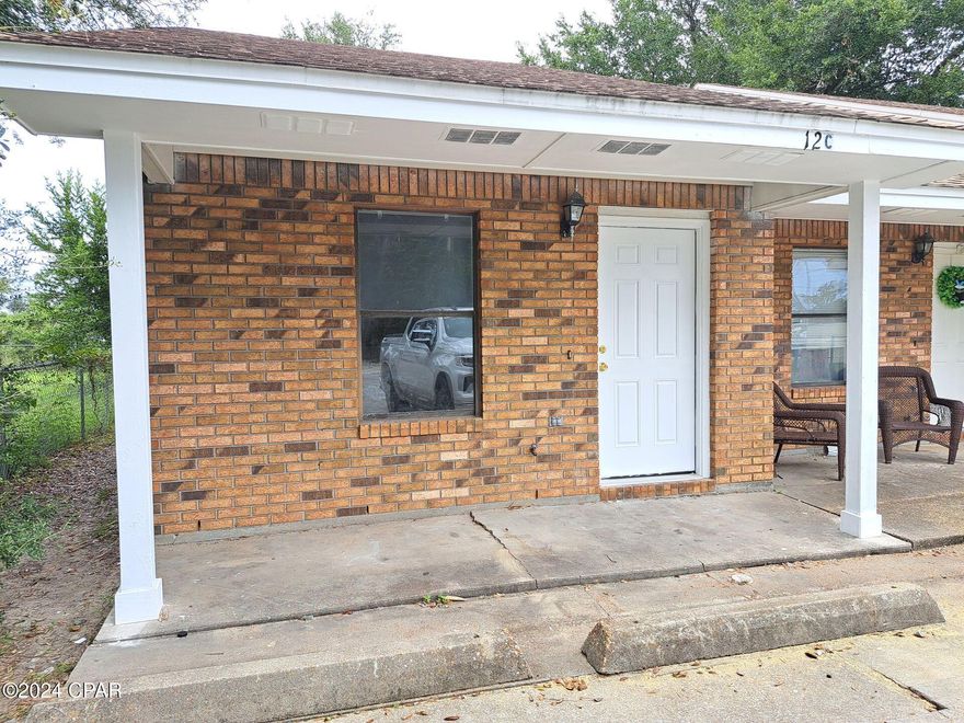 2 Bedroom, 2 Bath townhouse close to Tyndall AFB. Washer and dryer in unit. Lawn care  included in rent. All property sizes and ages are approximate, please measure and/or verify if important. School assignments are subject to change, please check with Bay County for most accurate information. Deposit is the same as the rent. Pets NOT Allowed!