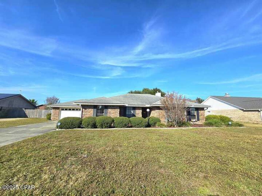 Discover this spacious and well-maintained 4-bedroom, 2.5-bath home, offering a comfortable layout ideal for everyday living. As you enter, you'll find a welcoming foyer that leads to a bright dining area, a family room, and a cozy living room with a fireplace.

The kitchen features plenty of cabinet and counter space, a breakfast bar, backsplash, pantry, and a breakfast nook overlooking the yard. All bedrooms are generously sized and include ample closet space.

Additional features include engineered wood and travertine flooring, an updated primary bathroom, and a garage with convenient storage options. The home also offers a shaded backyard with mature trees, perfect for relaxing on the patio.

Located in a quiet and friendly neighborhood, this property provides comfort and space in a peaceful setting.

Contact us to schedule a viewing!