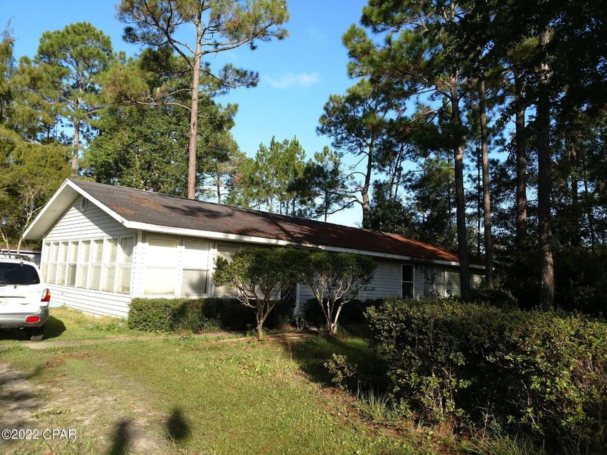 Custom home with plenty of privacy. Home includes access to detached garage (shed is not included for tenant use). You'll love the serenity and seclusion. Home has had many interior upgrades including new carpet and paint, central HVAC. Florida room has window AC unit. Currently set up on well-water.