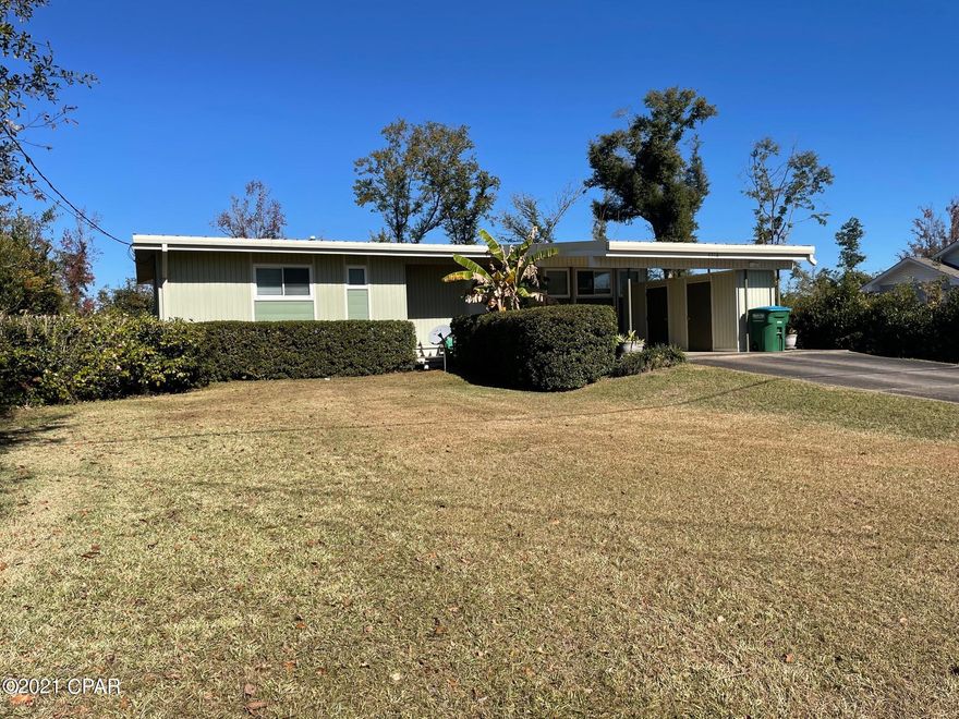 Very nice home with many updates including but not limited to DBL pane windows, Central AC/ natural gas heat, Standing Seam metal roof, vinyl wood plank flooring, refinished original oak hardwood floors, paint and more. The home sits on a lot and a half, fenced back yard which is great for pets or children.  Great home and ready to move in. Located about half way between Chipola College and Jackson Hospital