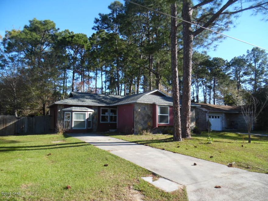 This is nice 3/2 featuring a fenced backyard with many fruit trees. With a little TLC this would be a great first home or that perfect retirement home. Home is only a short distance to the Bay Haven Charter School.  New roof in March 2018.  This property is eligible under the Freddie Mac First Look Initiative through 04/03/2018. During the first 20 days of being listed in MLS, only offers from owner occupants will be considered. Offers from investor/2nd home purchasers may be submitted, but will not be considered until after the initial 20 days. If asking for closing cost assistance, the max the seller will consider is 3% of sales price for financed offers.