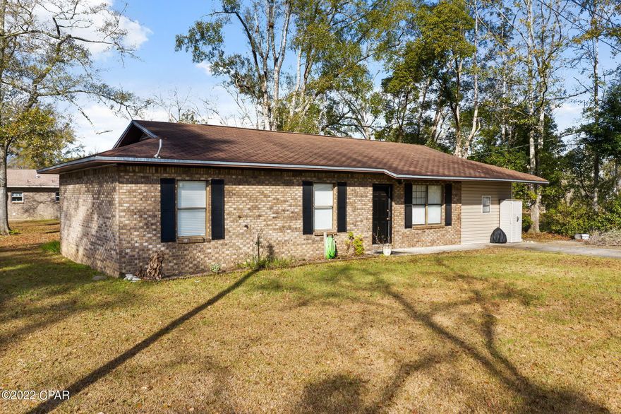 This brick, ranch home is located on a paved city street.  This home is centrally located to shopping, local restaurants, and so much more.  The living area of this home is open to the kitchen and dining area.  Just off the living area is a large space that could serve as a den, office, or could be closed in to make a third bedroom.  The master is a nice size.  This home is a must see!