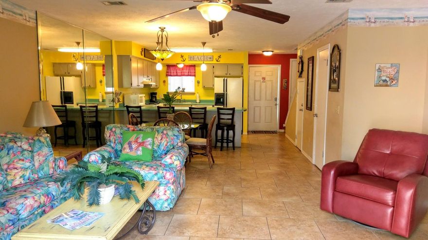 This is a 2 Bedroom ''Glassback'' unit in Gulf Highlands Beach Resort. Come and check out this GATED Resort with 11 Pools right in the Heart of The Strip. Age, SF, and Dimensions are approximate... please verify if important.