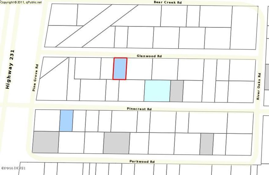 Building lots close to Rt. 231.  Well and septic needed.  No survey.  Buyer should confirm all measurements if important.