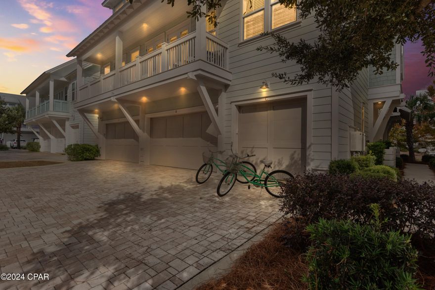 ''Gone Coastal'' is beautifully appointed two bedroom, two and one half bath town home in sought after Prominence on 30A. 

A proven four year track record of rental income and rated at 9.8 as a ''Super Host'' on VRBO creates a savvy investment. 

Updates include: Shiplap, new HVAC with air purification system, new washer and dryer, and new dishwasher. Offered fully furnished; ideal for those looking for a relaxing, fun-filled vacation home! 

The first level consists of a garage and foyer where steps lead to the second floor where you'll enjoy a fully equipped kitchen with stainless appliances and beautiful counter tops and living and dining area. Step onto a large balcony and take in the afternoon breezes and sunsets. Both bedrooms are ensuite with private bathrooms, one leading to the balcony.

There is a laundry room close by completing the second level.

When the sun comes up you are steps to the cool water of the community pool, or make your way to the beaches nearby for a day of tanning with a book in hand.

There is a convenient tram to the beaches or use the beach cruiser bikes. Load your gear behind one of the bikes in the easy tow cart. ''Gone Coastal'' has beach chairs, umbrellas, and beach toys available. Also feel free to have one of the beach rental companies set up your spot on the sand.

Prominence is located on the North side of 30A between Alys Beach and Seagrove; enjoy access to the two community resort style pools  and a private shuttle service to the Santa Clara Beach access in Seagrove. There is an ease and convenience of walking over to ''The Big Chill'', the community's town center which includes restaurants, shops, an amphitheater with a covered event pavilion, a cinema screen for movies, as well as a stage for concerts and events.