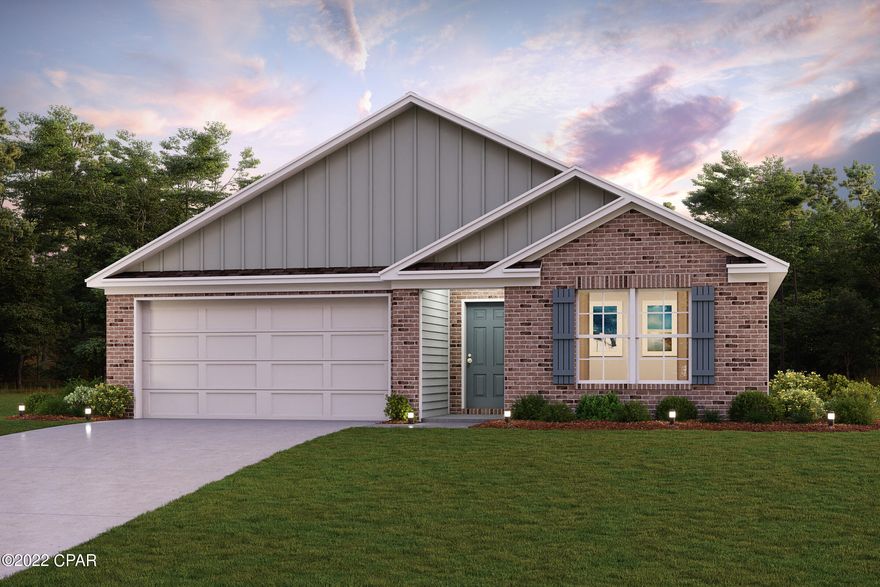 You will love this DELIGHTFUL NEW Single-Story Home in the Butler Farms Community! The desirable Radford Plan boasts an open design encompassing the Living, Dining, and Kitchen spaces. The Kitchen features gorgeous cabinets, granite countertops, and Stainless-Steel Steel Appliances (Including Range with a Microwave hood and Dishwasher). In addition, the primary suite has a private bath with dual vanity sinks and a walk-in closet. This home also includes 3 more bedrooms and a full secondary bath.