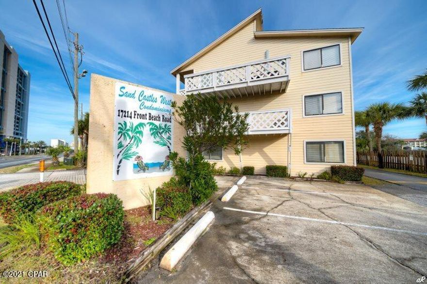UNDER CONTRACT SELLER TAKING BACK UP OFFERSSandcastles West Unit 4 . Great Location in the Complex .2 Full Bedroom ,2 Full Baths Upstairs . Downstairs Living Room Dining Room Kitchen With a Half Bath .Sandcastles West has Beach Access just Across Front Beach Road .Close to Everything .Put this one on your List To See NOW