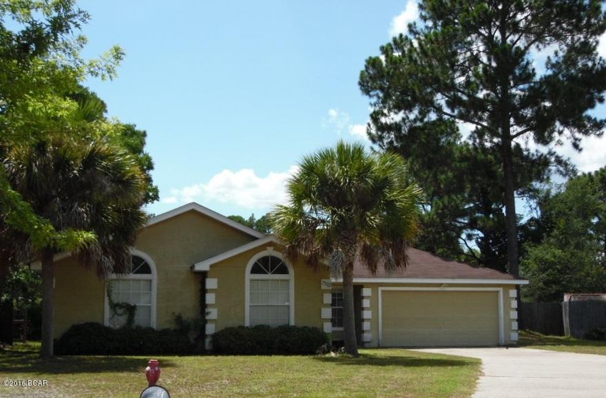 **Multiple Offers exists Please submit highest and best by Tuesday Aug 16, 2016 5 PM CST** Great for investor or rehab loan home located Callaway Point subdivision close to shopping, schools, and Tyndall Air Force Base. Home features 4 Bedrooms, 2 full baths, living room with fireplace and dining room. Call for your showing today. Sold As-Is.