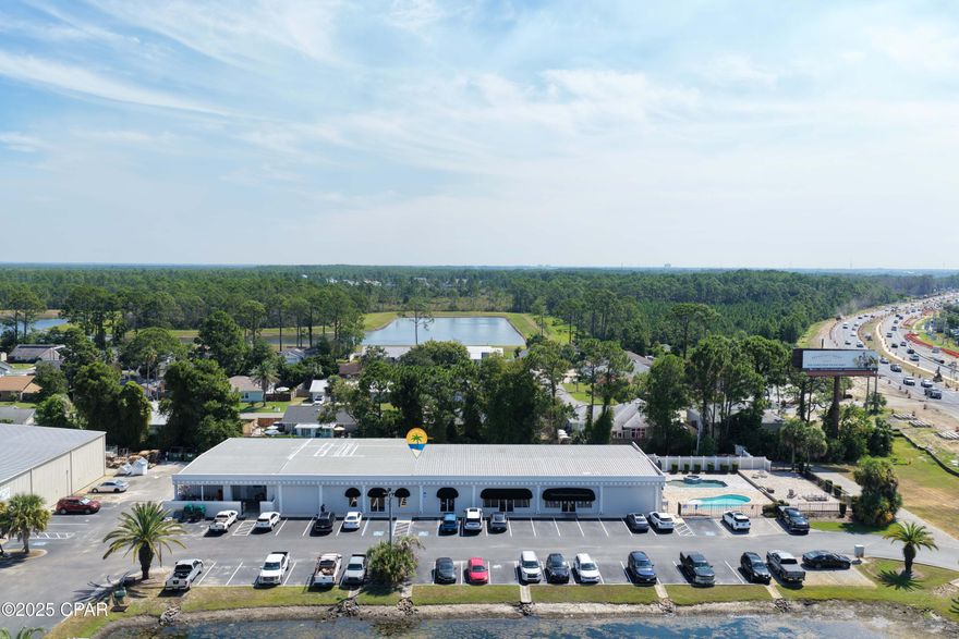 ' Owner financing available' Prime investment opportunity on Panama City Beach Parkway! This 13,125 sq. ft. metal strip center sits on 1.54 acres and offers six versatile rental spaces in varying sizes. Five of the spaces are already leased, with one space currently vacant and ready for a new business, providing additional upside potential.



The property is zoned C-3 commercial, allowing for a wide range of business uses. It features ample on-site parking, excellent visibility, and direct frontage along Panama City Beach Parkway with a traffic count of over 100,000 cars per day.



Located in the heart of Panama City Beach, this high-traffic corridor is central to the area's busiest commercial activity and just minutes from Pier Park. Rarely does a property of this scale, location, and stability come available—ideal for investors seeking strong rental income with room to grow.