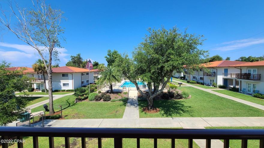 *Perfect Second Home Getaway* located in the highly desired bay front Landmark Condominiums community.  This unit features an updated kitchen & bathroom and a quiet courtyard-facing balcony.  Enjoy the recently renovated pools, pavilion, pier, clubhouse and more or take a short walk/bike ride to Historic Downtown St. Andrews.  Come check it out before it's gone!  OPEN HOUSE Saturday 7/2 11am to 3pm

  (All measurements aprox.)