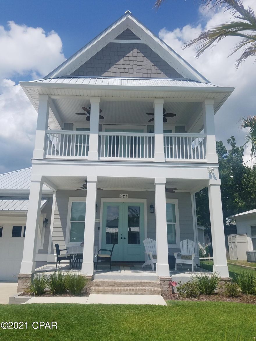 Two stories of absolute 1st class Beauty here in this beach home. All the extras went into building this precious property in the heart of Laguna Beach. From the front yard you can see the Open Reserved Beach of the waters of The Most Beautiful Beaches in the World. Two large bedrooms with their own full baths, master has a tiled walk in shower. Oversized Garage, Kitchen, that you must see; Induction cooktop, wall unit microwave and oven, classic vent hood, huge kitchen island , quartz tops. Family Room  , with 1/2 bath  & a pet room. Exterior landscaping with Palms and an extra brick paver parking space. Owners have never rented it out , but short term rentals are permitted. This property is a must see; don't miss out !
