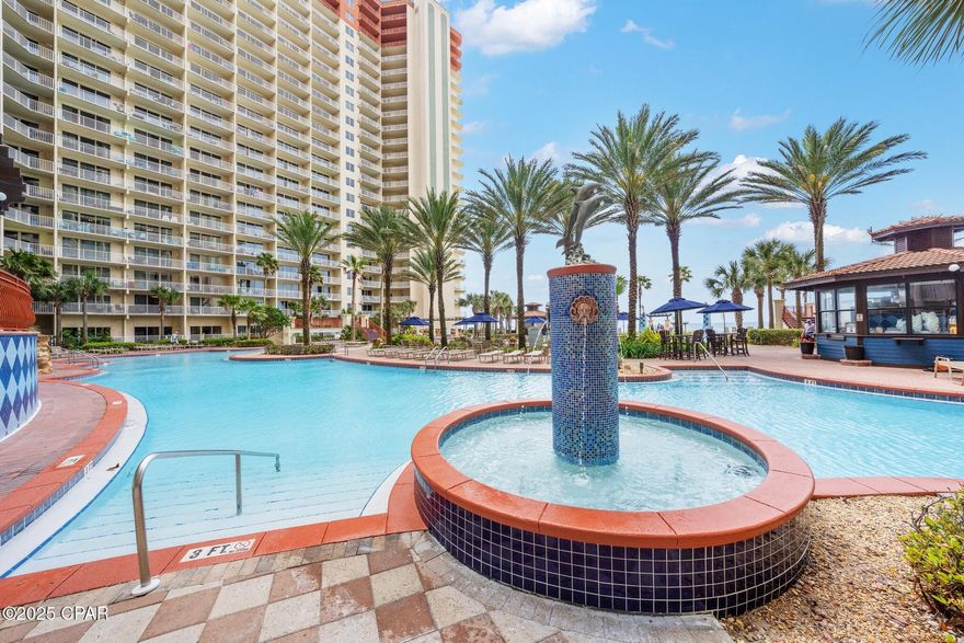 ☀️🏝️— Gulf Front | Turn-key Rental Investment | Beachfront Amenities and Parking.
 Unit 1321—desirable Type K floor plan offering unobstructed views of the Gulf, resort-style lagoon pool,Tiki bars, Indoor pool -sauna and tropical amenities.— 
This 2BR + Bunk room | 3BA condo is fully furnished and turnkey ready, impressive rental income potential.
 — 1321 conveys with a designated parking space on the 6th floor conveniently located for easy access.
 — As an added value, the seller will pay the special assessments in full prior to closing—a major financial incentive for savvy investors looking to maximize cash flow from day one.
Whether you're adding to your vacation rental portfolio or looking for a low-maintenance second home on Panama City Beach, Unit 1321 delivers!
.