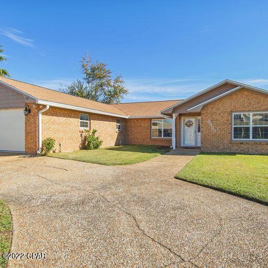 'CURRENTLY UNDER CONTRACT, SELLER WILL CONSIDER BACKUP OFFERS' Welcome yourself home to this meticulously kept, move-in ready home in the desirable Forest Park area. This 3 bed, 2 bath home home boasts a large living room with fireplace, family room that leads to your three season sun porch where you can enjoy your evenings overlooking your beautifully landscaped lawn and private fully fenced back yard. You'll also find plenty of room for parking with a double car garage and oversized horseshoe driveway, newer windows, roof, HVAC, granite countertops, garden tub in the primary bedroom and much, more! Centrally located to shopping and restaurants, easy access to Rt's 77 & 231 and only 12 miles to Tyndall Air Force Base, 8 miles to the Navy Base.