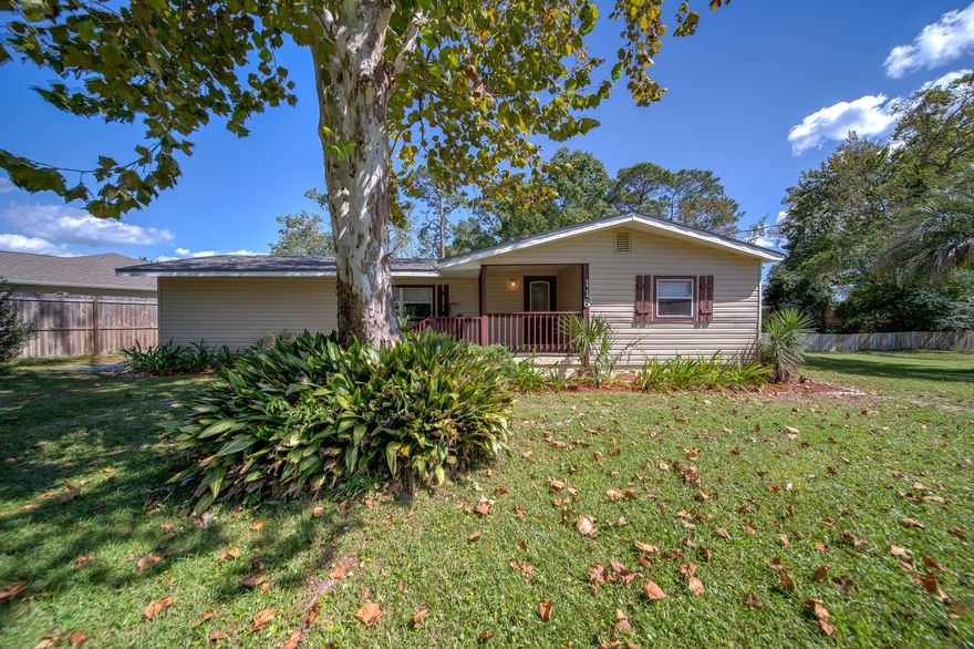 REDUCED FOR A QUICK SALE AND WONT LAST LONG!! NO HURRICANE DAMAGE.  LOWEST PRICED HOME IN ALL OF PANAMA CITY BEACH! Seller ready to sell and see country with RV.   Great location near Hwy 79, close to Pier Park and beaches.  Home has been remodeled with new wood laminated flooring throughout (no carpet). New windows, all upgraded electrical and plumbing.  Large kitchen with island and breakfast bar.  Large master, washer and drier hook up inside home. New paint and new drywall throughout..  Large fenced in yard. Custom Wooden Deck greeting you at the front door.  Location, location! location! If you are a builder and considering building, we will drop the price to $90,000 on the home; restricted only to a builder and contingent on lot next door being purchased at $65,000 with sale of home.