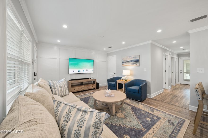 Long-Term Rental | 2 Bed, 2 Bath | West End Panama City Beach | Furnished Optional | Utilities Included

121 Lakeside Cir #B, Panama City Beach, FL 32413. This 2-bedroom, 2-bath long-term rental is located in the highly sought-after West End of Panama City Beach. Nestled in a quiet, family-friendly residential neighborhood, this home offers privacy, convenience, and coastal living just minutes from the beach. Enjoy quick access to the Gulf of Mexico's sugar-white sand beaches and emerald waters, perfect for daily walks, relaxation, and outdoor activities. Pier Park, with shopping, dining, entertainment, and grocery options, is just a short drive or golf cart ride away.

Property Highlights:

Prime West End Location - Minutes to Gulf beaches and Pier Park
2 Bedrooms | 2 Full Bathrooms
Furnished & Move-In Ready
Washer and Dryer Included
Spacious Fenced Backyard with artificial turf for low-maintenance outdoor enjoyment
On-Site Parking Available
Utilities Included - Electricity and water included up to a monthly cap
Quiet Residential Setting ideal for long-term tenants
Lease Terms & Requirements:

Long-term rental (6-12 months lease)
Security deposit: $2,650
Application, credit, and background check required
No smoking
Pets considered on a case-by-case basis
This property is ideal for tenants seeking a long-term rental in Panama City Beach, close to the beach, shopping, and dining, while enjoying a peaceful residential environment in the West End. Schedule a showing today—this home won't last.