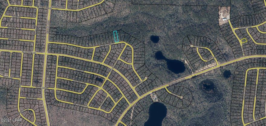 LARGE 1/2 ACRE LOT BACKS UP TO GREENBELT PROPERTY!!!!  This lot is located near White Double Pond and provides the peace and quiet you've been looking for.  Sunny Hills has many things to offer such as a golf-course, numerous lakes/ponds with 5 different boat landings for fishing, and swimming. Washington County offers some of the lowest property taxes in the State of Florida. The neighborhood is deed restricted with no mobile homes allowed; however, there is no HOA. Don't miss your opportunity to be only about 45 minutes from the World's Most Beautiful Beaches!!! Buyer is to pay owner's title policy, doc stamps on deed and closing fee. Additional lots throughout Sunny Hills are also available!!!!