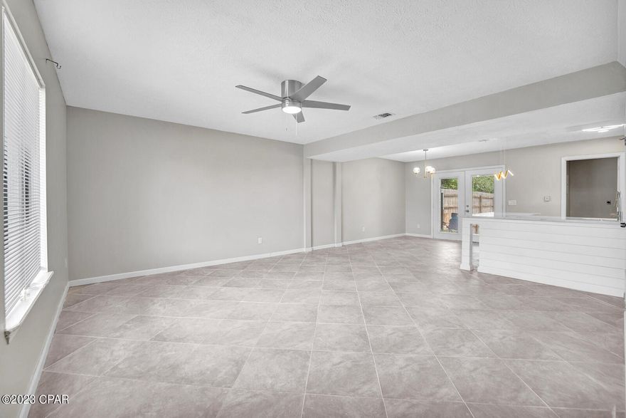 HOUSE IS MOVE IN READY MAY 1ST!! This beautifully remodeled 3br/2bath townhome located right in the heart of St. Andrew awaits its next tenants to enjoy luxurious finishes with a kitchen to die for. This rental will provide you with pure taste of luxe as the kitchen is upgraded with quartz countertops, tile all through the living space, brand new white appliances to give the kitchen and space a more clean modern feel, a touch of gold to accentuate the space with the all new fixtures, faucet and knobs. Freshly painted throughout, and walk way painter with waterproof paint as well as the back uncovered patio, the entrance to the door tiled front to give a more modern look and the landscaped was done with mulch rubber to deter any insect, nice size back yard for out door activities and family gatherings.