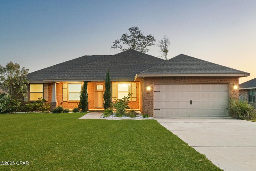 Situated in a peaceful Crestview neighborhood, this 2022-built 3 bed / 2 bath brick home delivers the modern living experience everyone wants with the turnkey convenience you need. Spanning just over 2,000 square feet, the open-concept layout features high ceilings, natural light throughout, and a seamless flow between living, dining, and kitchen spaces. The chef-inspired kitchen includes granite countertops, stainless finishes, and durable luxury flooring—perfect for both entertaining and everyday life.

Step outside to a spacious backyard and enjoy the low-maintenance appeal of full brick construction, a level lot, and a two-car garage. The home's design offers both comfort and longevity, making it ideal for families, professionals, or investors seeking a move-in-ready property with lasting value.

What truly sets this home apart is the seller financing opportunity—a rare chance to buy with less than 20% down, and potentially as low as 10% for qualified buyers. Whether you're looking for your forever home or an investment that works as hard as you do, 2011 Broad Street delivers the best of both worlds: modern comfort, solid construction, and flexible ownership options—all within easy reach of Crestview's schools, shopping, and major highways.

Quiet, clean, and move-in ready—this is the kind of home that makes ownership simple, affordable, and smart.
Outside, the all-brick construction ensures lasting durability, complemented by a level 0.26-acre lot and a two-car garage. The property is surrounded by newer homes with underground utilities, creating a clean, well-kept neighborhood feel.

 The seller is offering seller financing terms with less than 20% down. This makes it an ideal choice for those seeking homeownership or a long-term investment without the challenges of traditional financing.