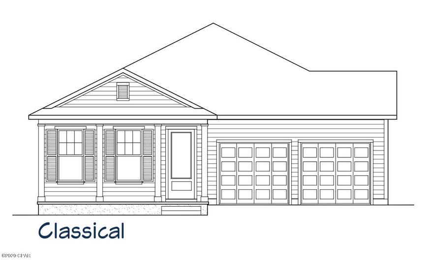 This popular Anna Maria plan by Samuel Taylor Homes is estimated for May completion. Relax on your front porch and take in the Bay breeze or have fun entertaining on your large covered patio in the back! Plenty of beautiful large windows for natural light, 10ft ceilings, quartz countertops, stainless appliances, and designer kitchen cabinets are just a few of the luxury features included in this home. The fantastic amenities at Sweetbay are unlike any other community in Bay County - North Bay access for fishing, kayaking or paddle boarding, pocket parks, resort-style junior olympic pool, basketball and sports court and miles of trails. New home buyers in SweetBay also receive priority access to top-rated University Academy!